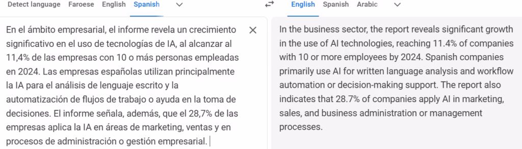 google translate de beste AI-vertaler voor kleine en middelgrote bedrijven